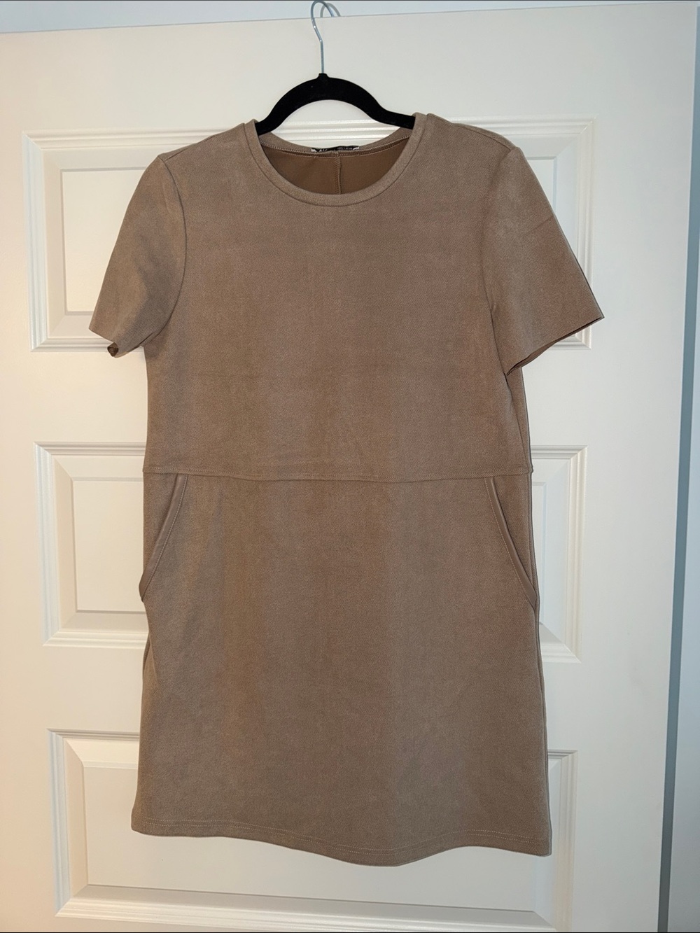 Zara Taupe Mini Dress